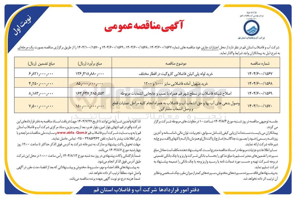خرید منهول آماده فاضلابی سایز ۱۰۰۰ و ۱۲۰۰ 