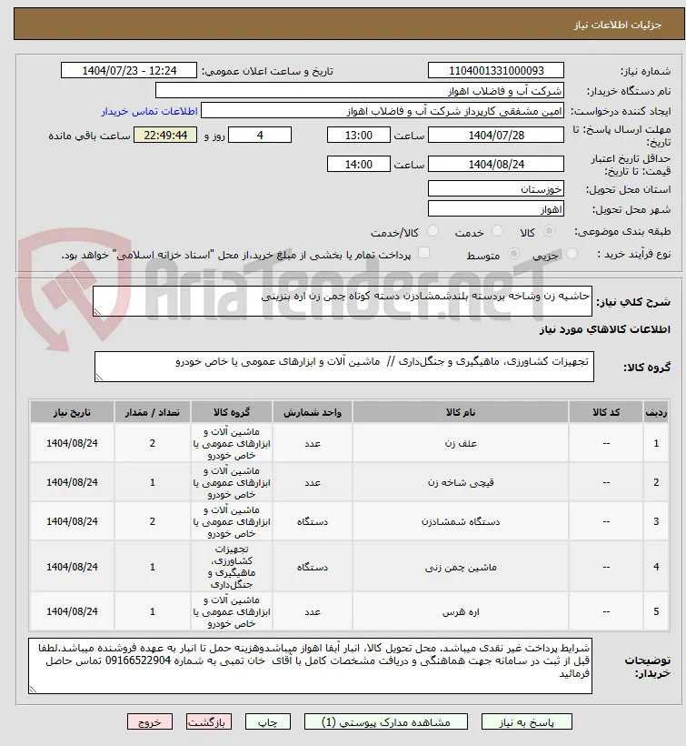 حاشیه زن وشاخه بردسته بلندشمشادزن دسته کوتاه چمن زن اره بنزینی
