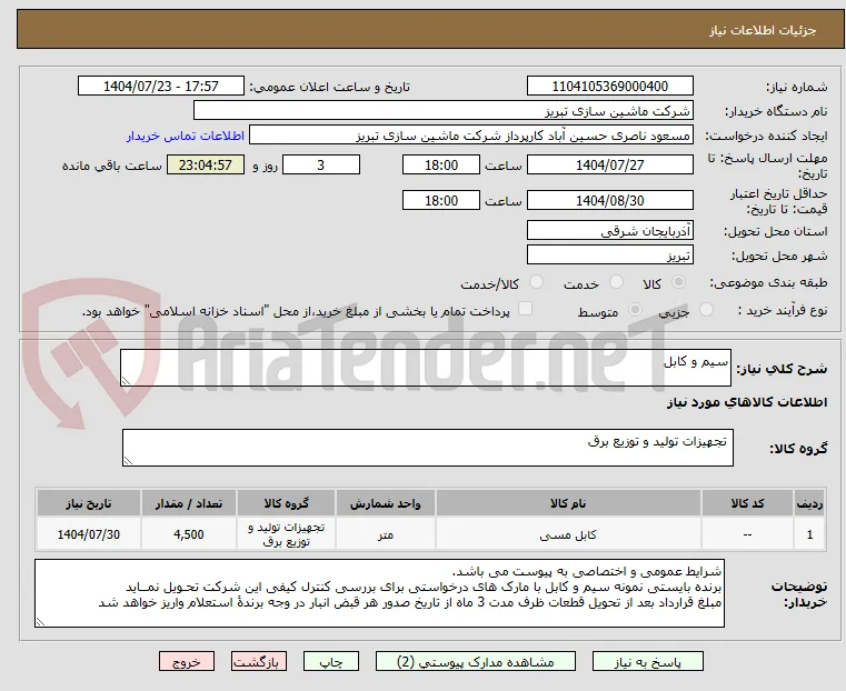 سیم و کابل