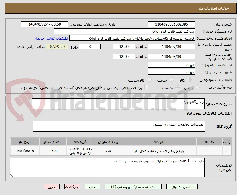 زنجیرگالوانیزه