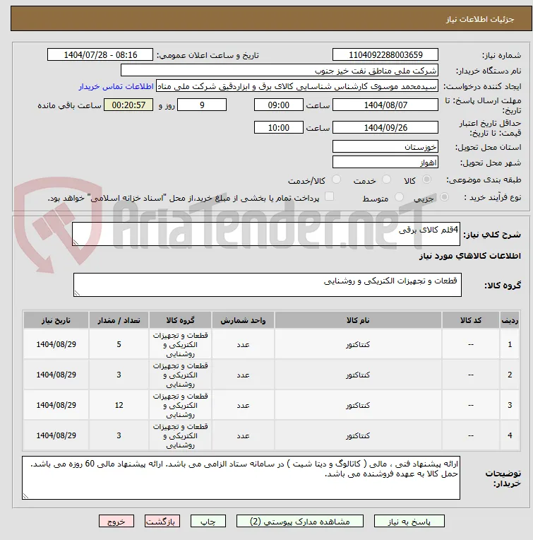4قلم کالای برقی