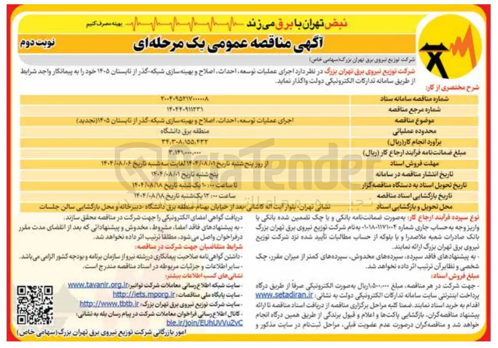 توسعه احداث اصلاح  و بهینه سازی شبکه گذر