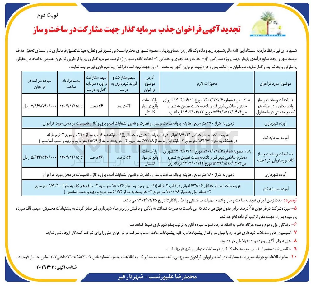  احداث و ساخت و ساز کافه و رستوران در ۳ طبقه