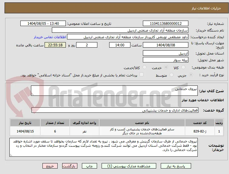 نیروی خدماتی