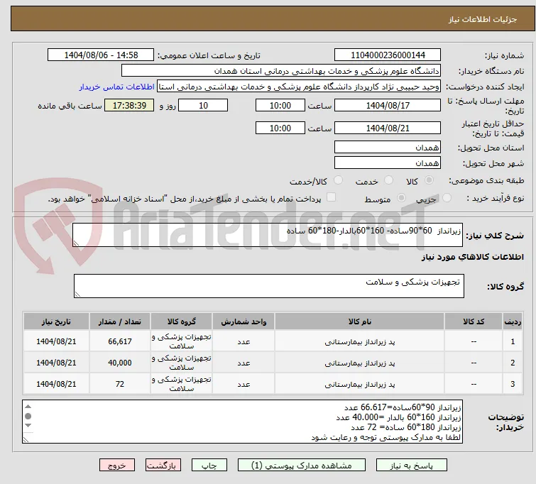 زیرانداز  60*90ساده- 160*60بالدار-180*60 ساده