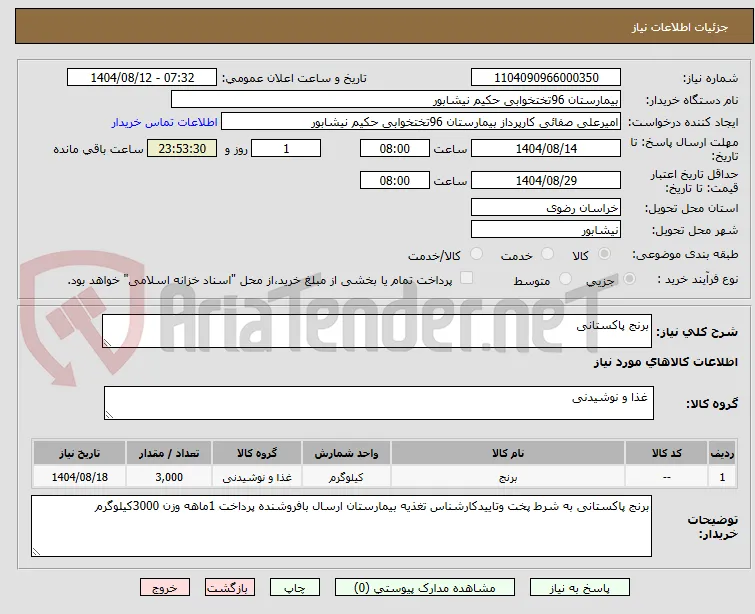 برنج پاکستانی