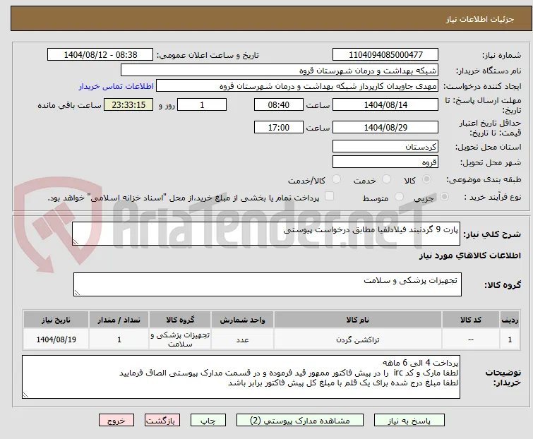 پارت 9 گردنبند فیلادلفیا مطابق درخواست پیوستی 