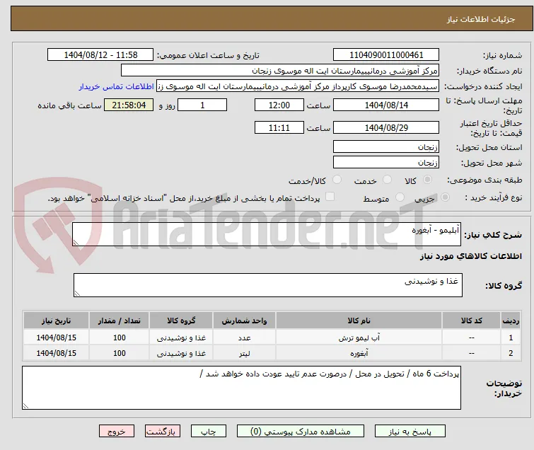 آبلیمو - آبغوره