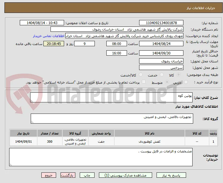 پوتین کوه