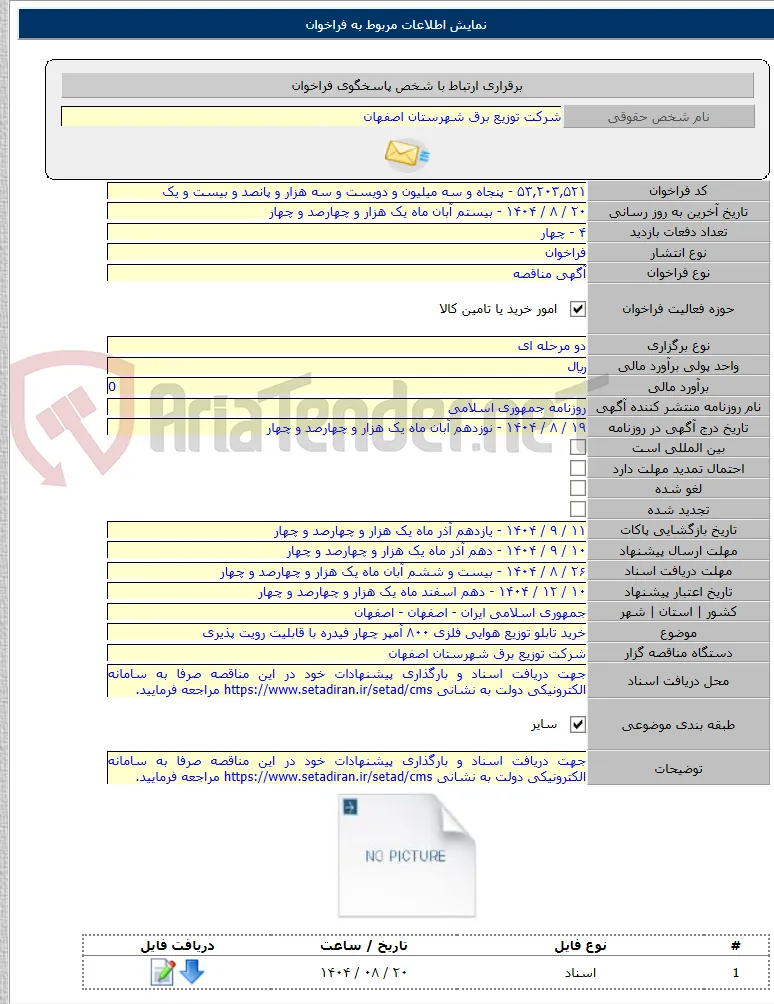 خرید تابلو توزیع هوایی فلزی ۸۰۰ آمپر چهار فیدره با قابلیت رویت پذیری