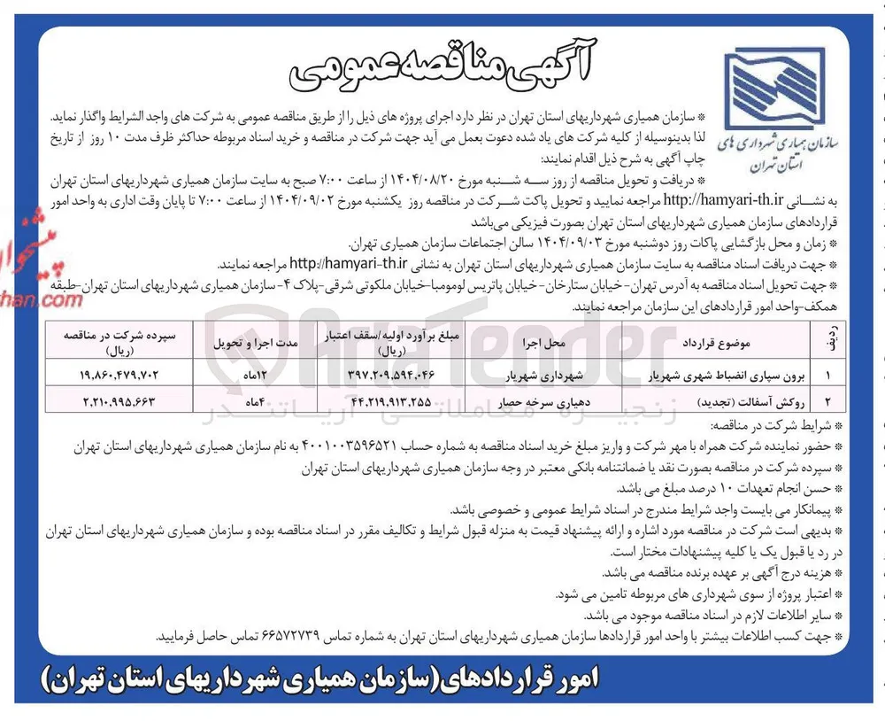 برون سپاری انضباط شهری 