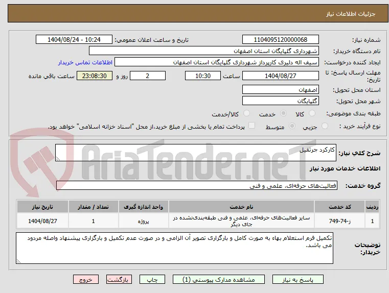 کارکرد جرثقیل