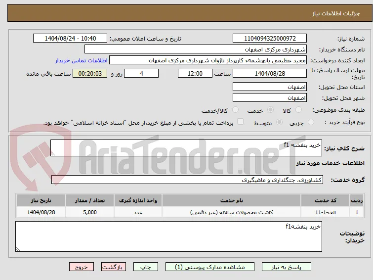 خرید بنفشه f1