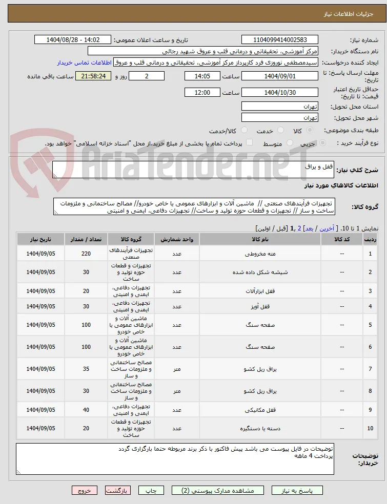 قفل و یراق