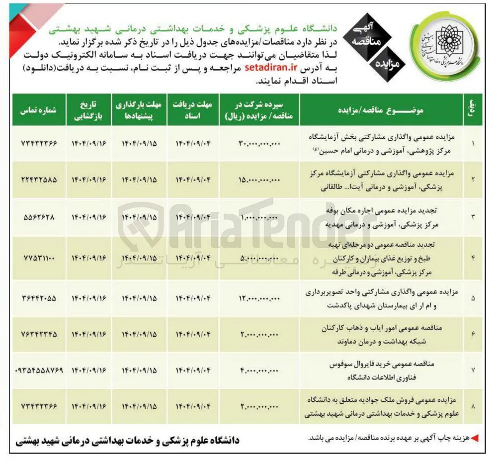  اجاره مکان بوفه