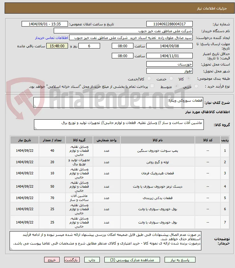 قطعات سوزوکی ویتارا
