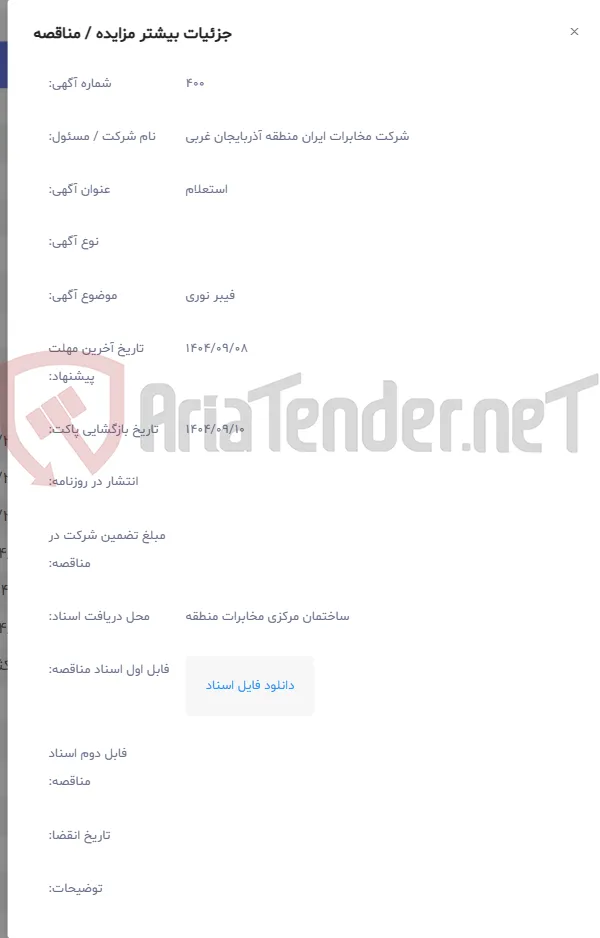 فیبر نوری