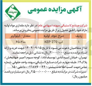 کپ 270 KEP 
