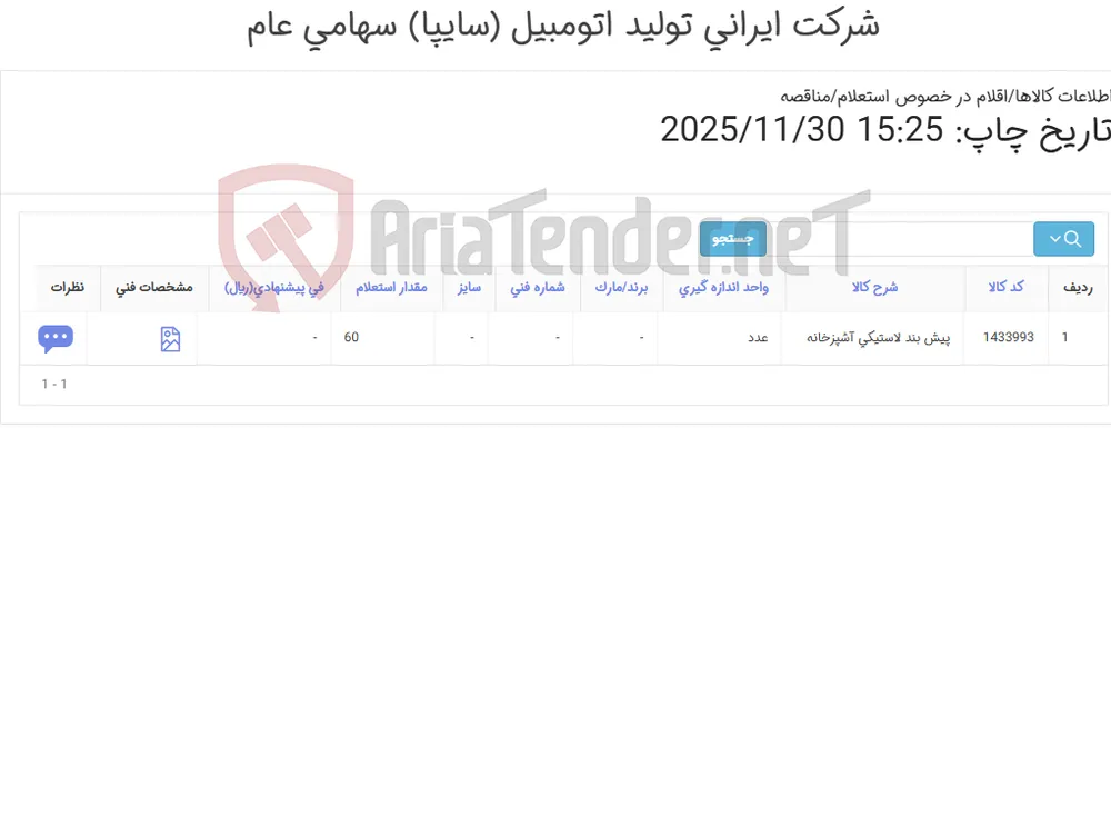 پیش بند ‎لاستیکی‏ ‎آشپزخانه‏