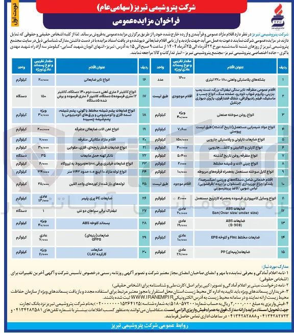 انواع ضایعات نایلونی و پلاستیکی جارویی 
