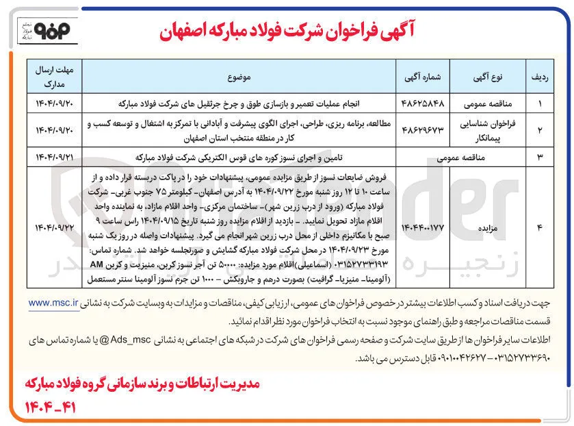 انجام عملیات تعمیر و بازسازی طوق و چرخ جرثقیلهای شرکت
