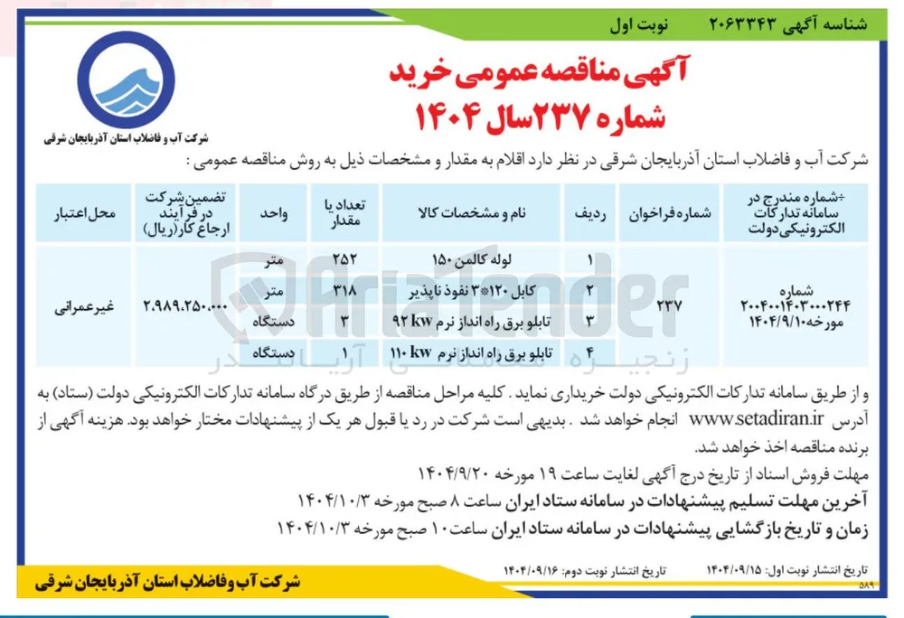 خرید تابلو برق راه انداز نرم ۹۲kw 