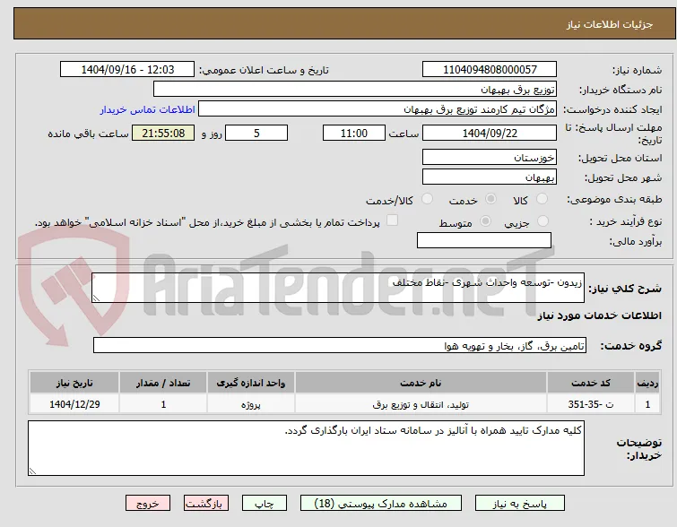 زیدون -توسعه واحداث شهری -نقاط مختلف 