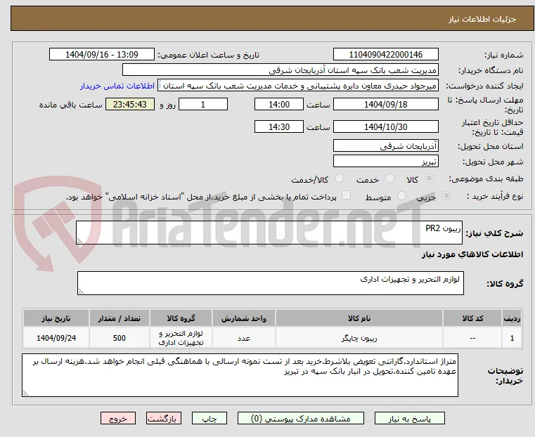 ریبون PR2
