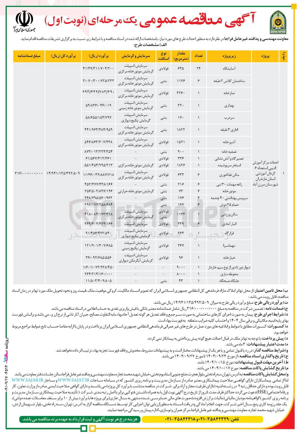 احداث نمازخانه