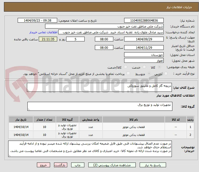 دریچه گاز کامل و مانیتور سوزوکی 