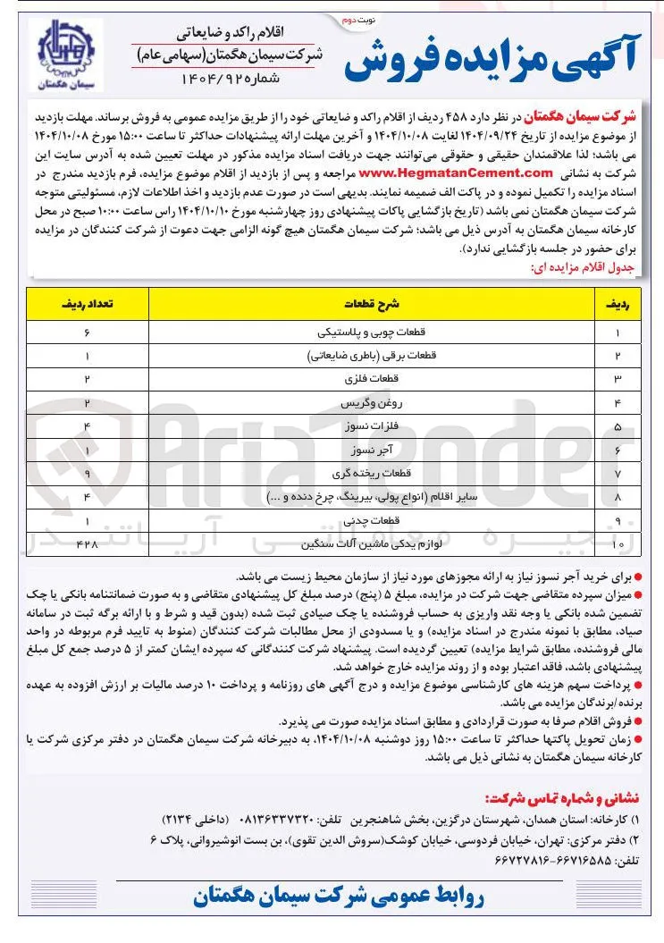 قطعات چوبی و پلاستیکی 
