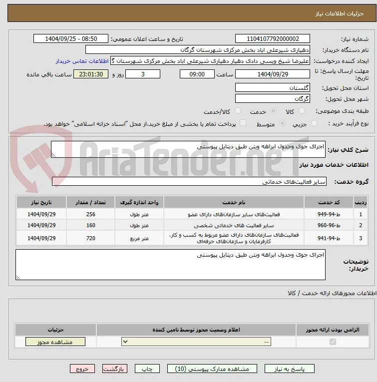 اجرای جوی وجدول ابراهه وبتن طبق دیتایل پیوستی 