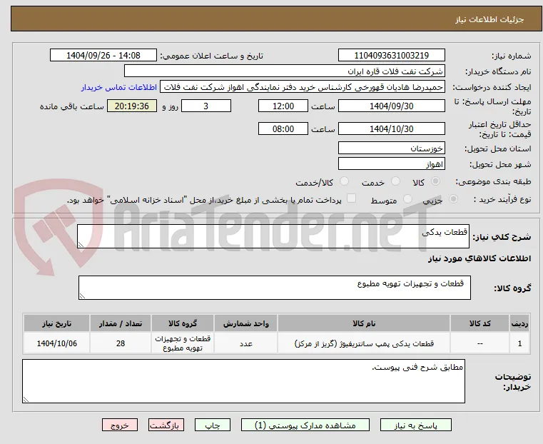 قطعات یدکی