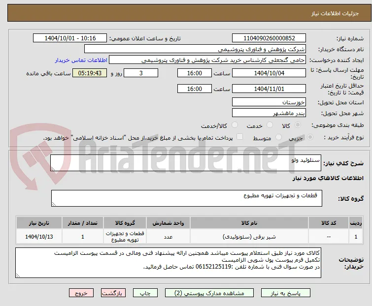 سنلوئید ولو