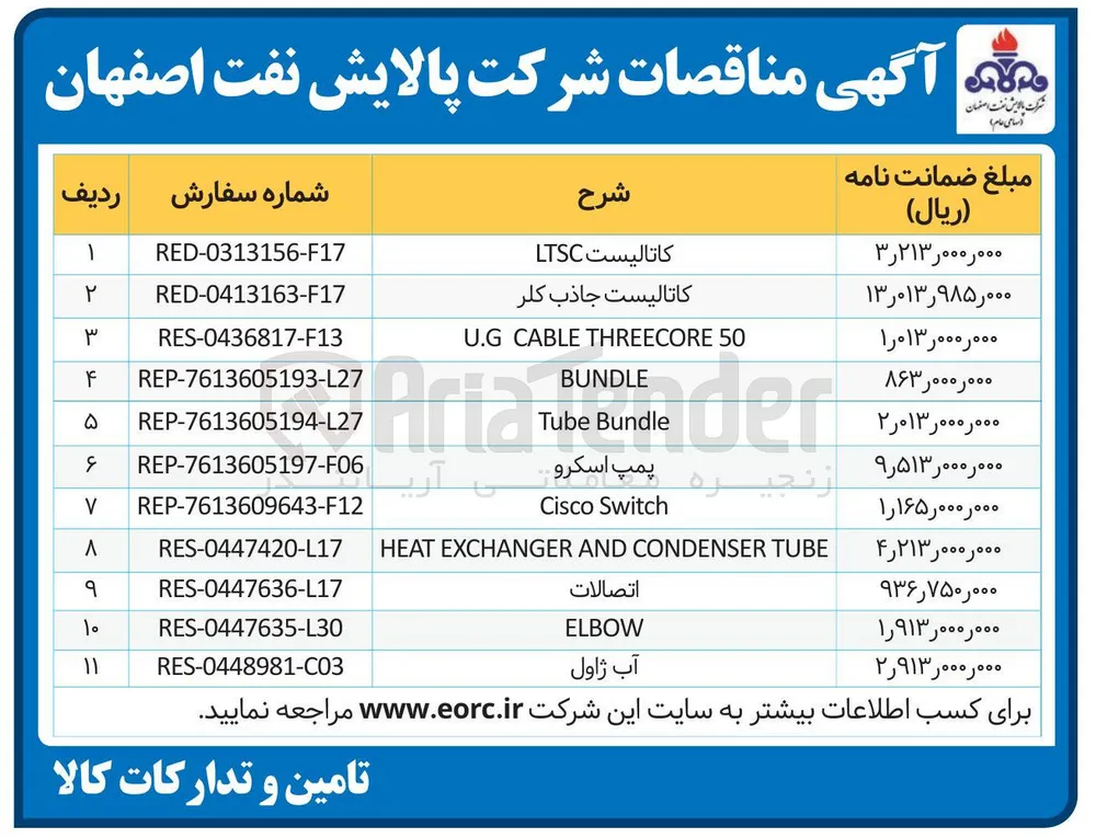 کاتالیست جاذب کلر 
