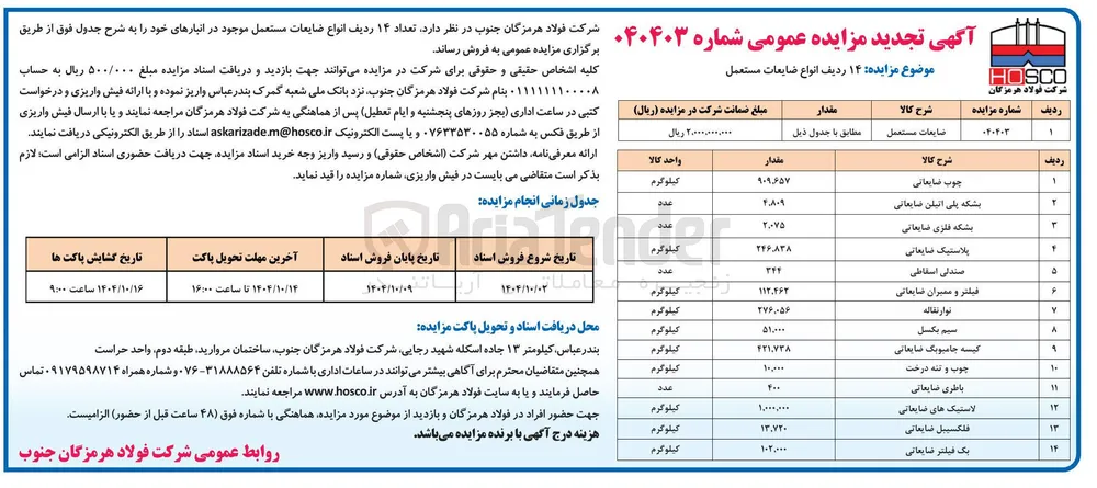 بشکه فلزی ضایعاتی 
