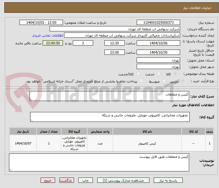 کیس و متعلقات
