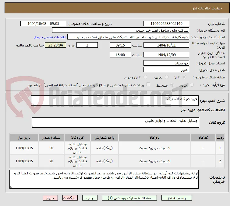 خرید دو قلم لاستیک
