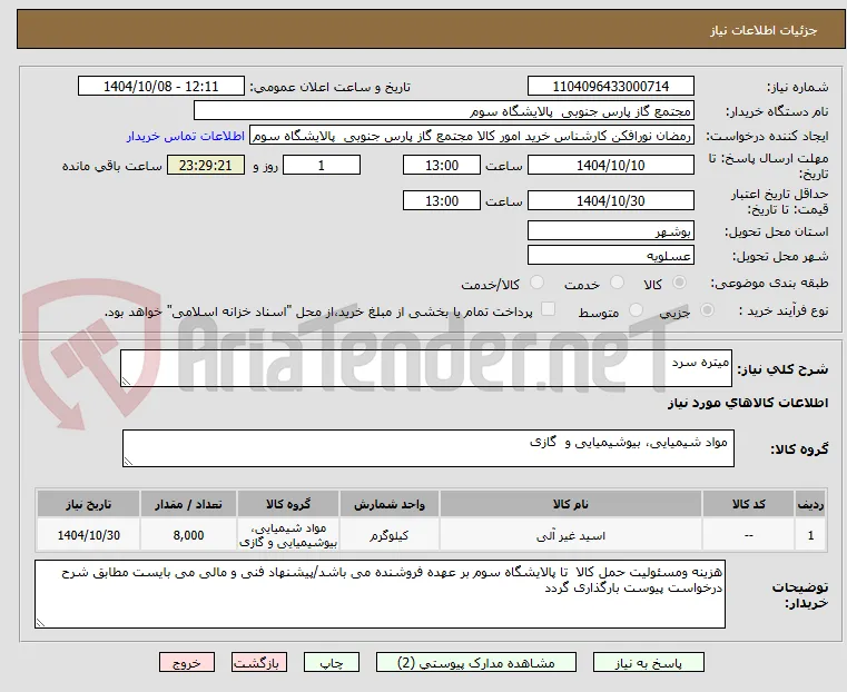 میتره سرد