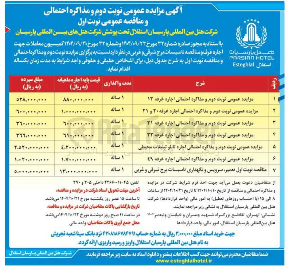 اجاره غرفه ها و تابلو تبلیغاتی محیطی