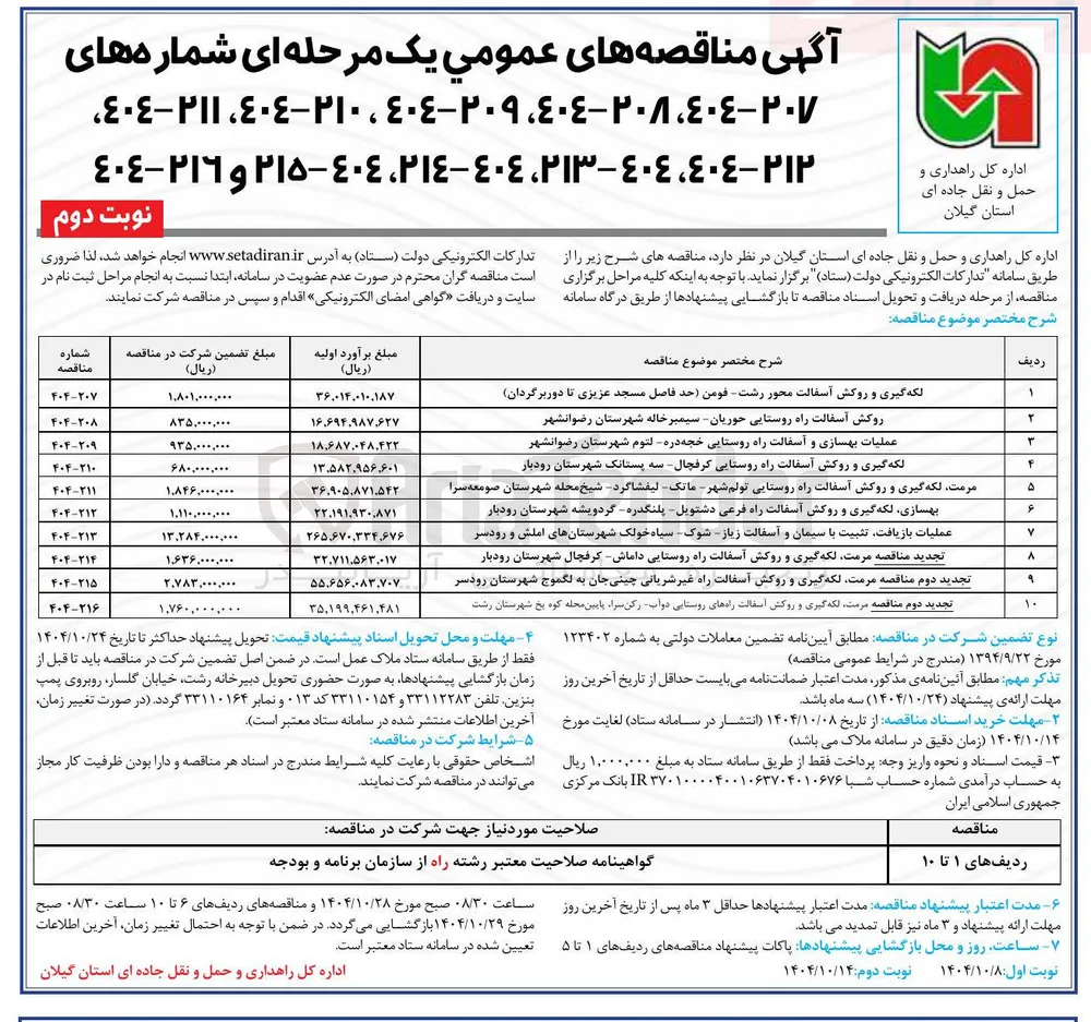 لکه گیری و روکش آسفالت راه روستایی