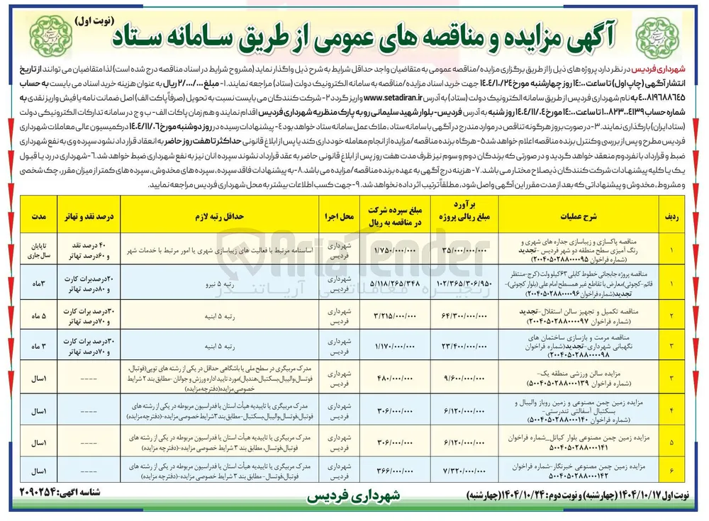 اجاره زمین چمن مصنوعی