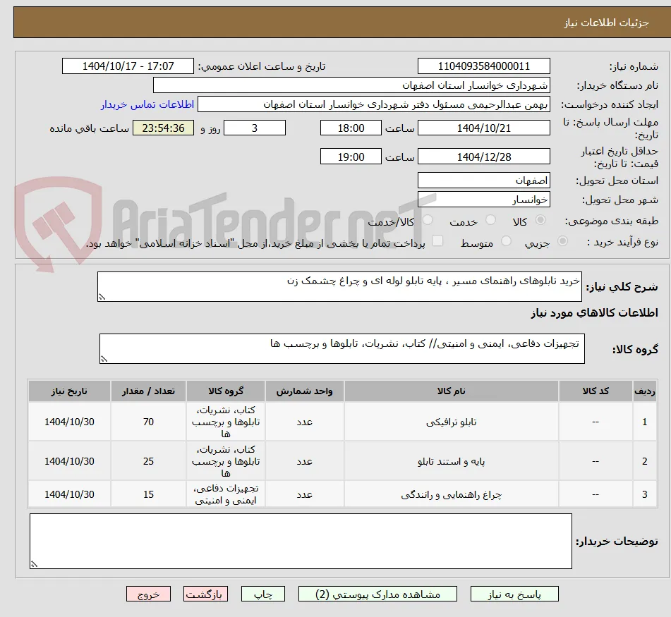 خرید تابلوهای راهنمای مسیر ، پایه تابلو لوله ای و چراغ چشمک زن