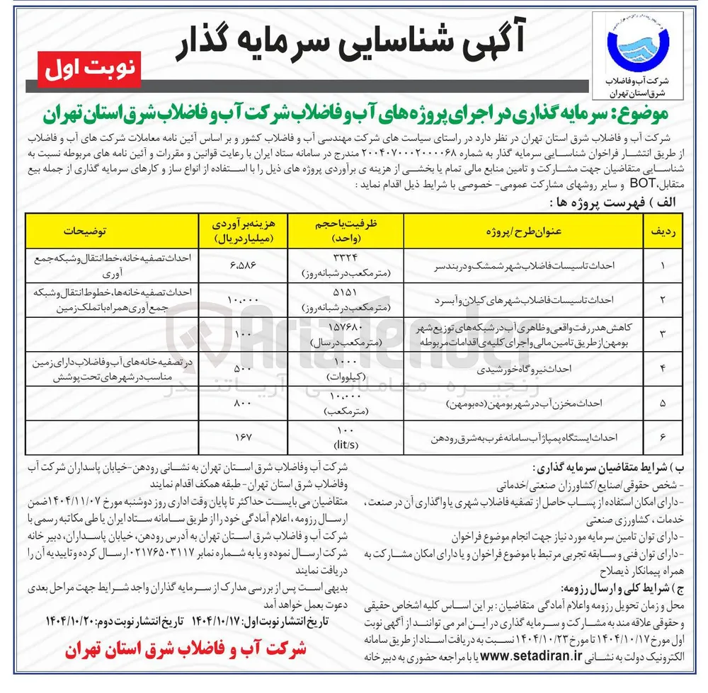 احداث نیروگاه خورشیدی