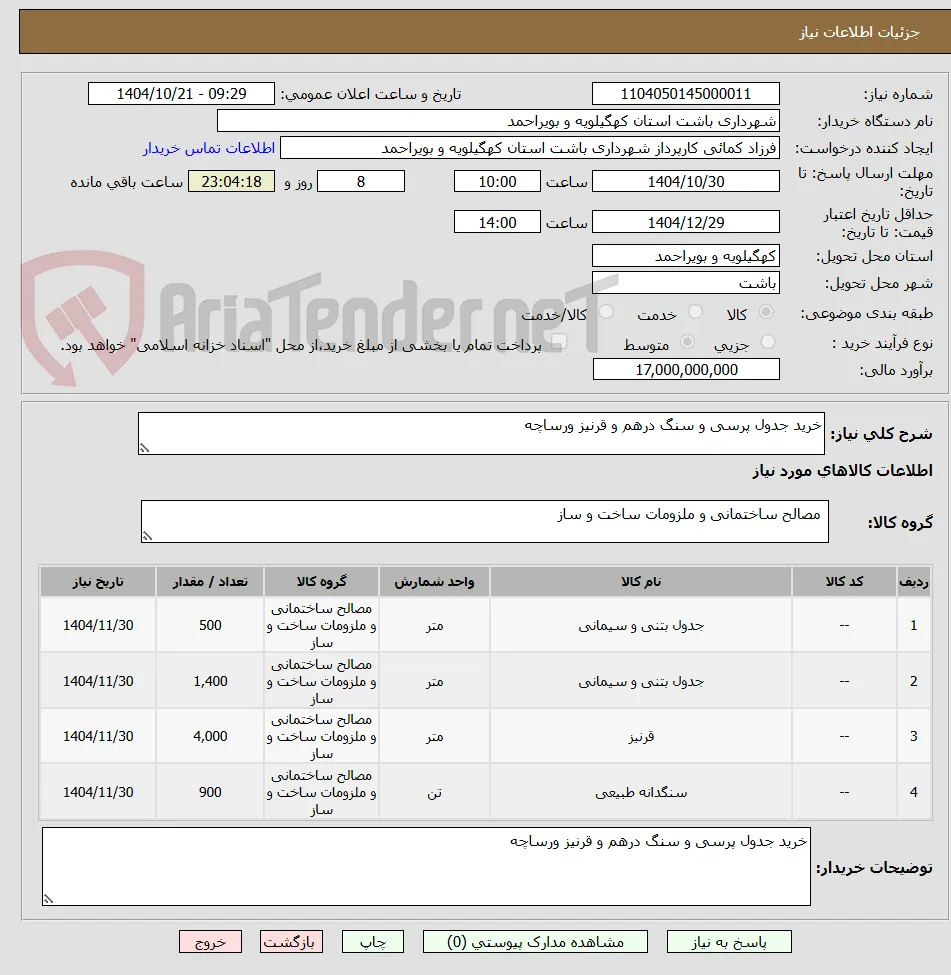 خرید جدول پرسی و سنگ درهم و قرنیز ورساچه 