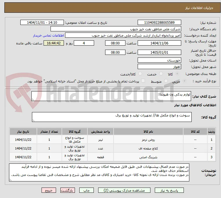 لوازم یدکی ون هیوندا