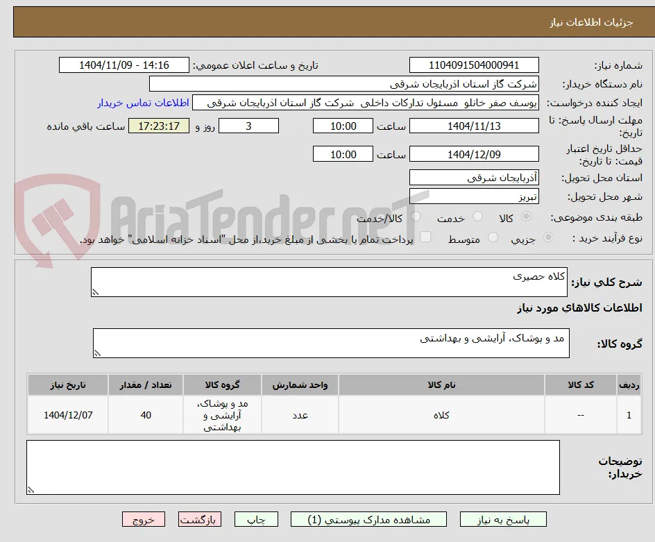 کلاه حصیری