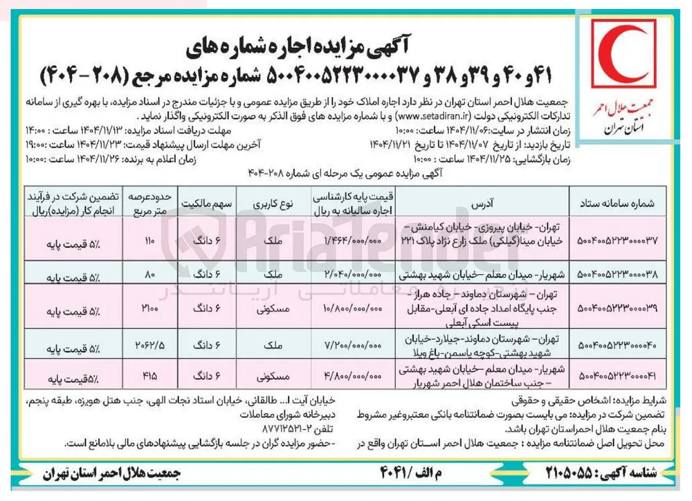 اجاره ملک مسکونی