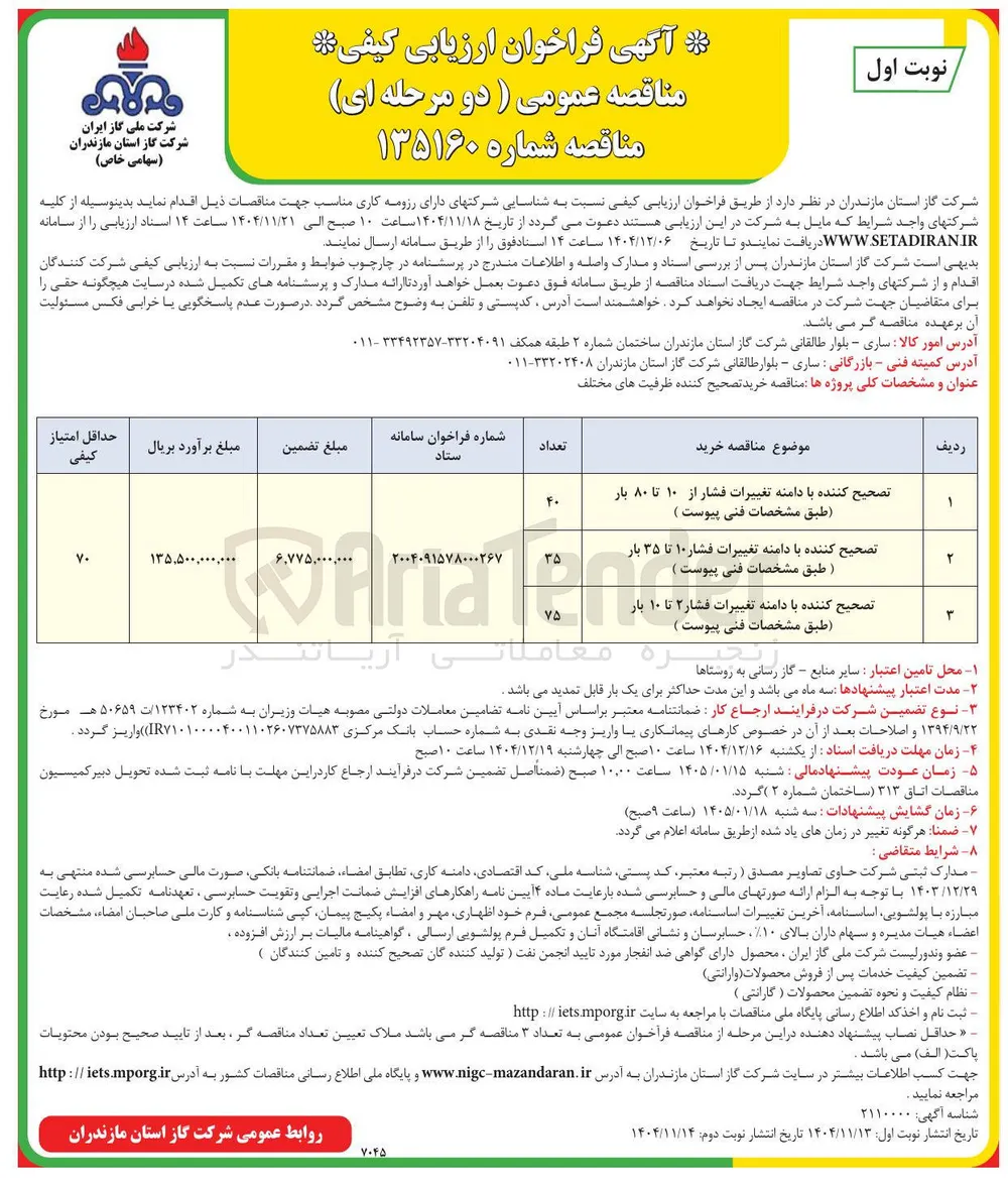 خرید تصحیح کننده ظرفیت های مختلف