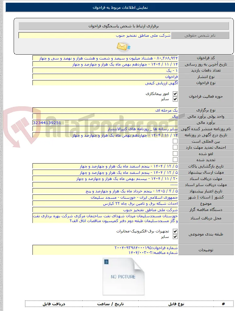احداث شبکه برق و تامین برق چاه ۲۲ کیارس
